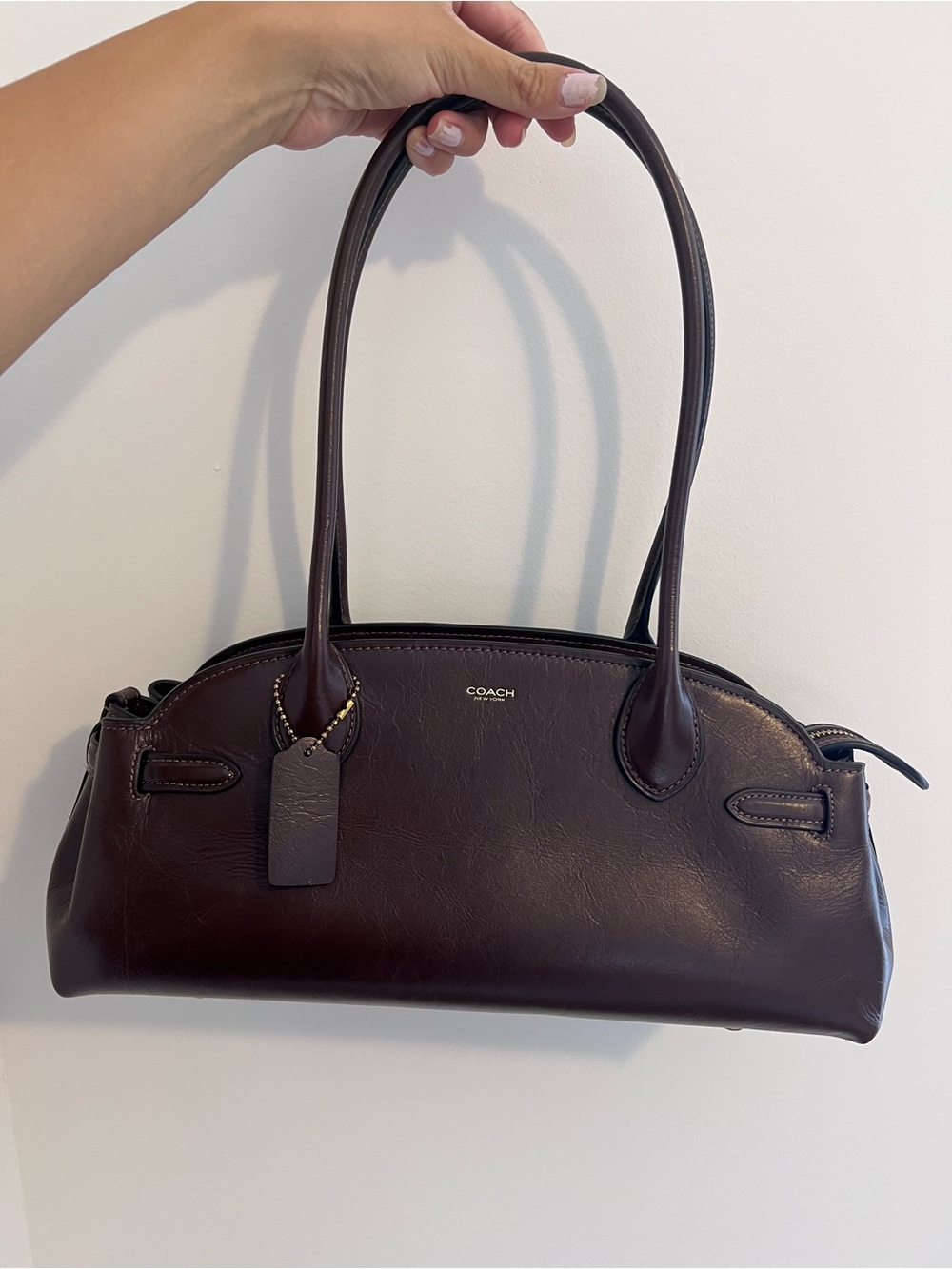 COACH Empire Carryall 34 Maple Brown